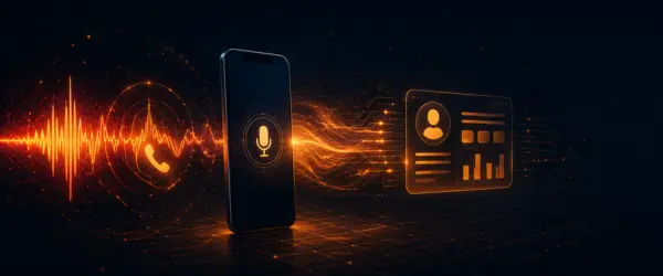 Agente de Voz com IA a transformar chamadas em dados automáticos no CRM — AI by ThinkOpen